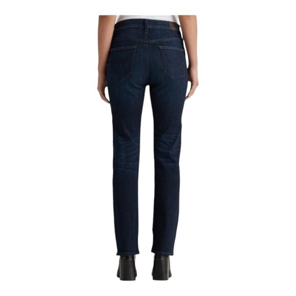 Edwin NWT Elin Relaxed Straight Leg Mid Rise Jeans Dark Indigo Legend Size 24 - Picture 2 of 16